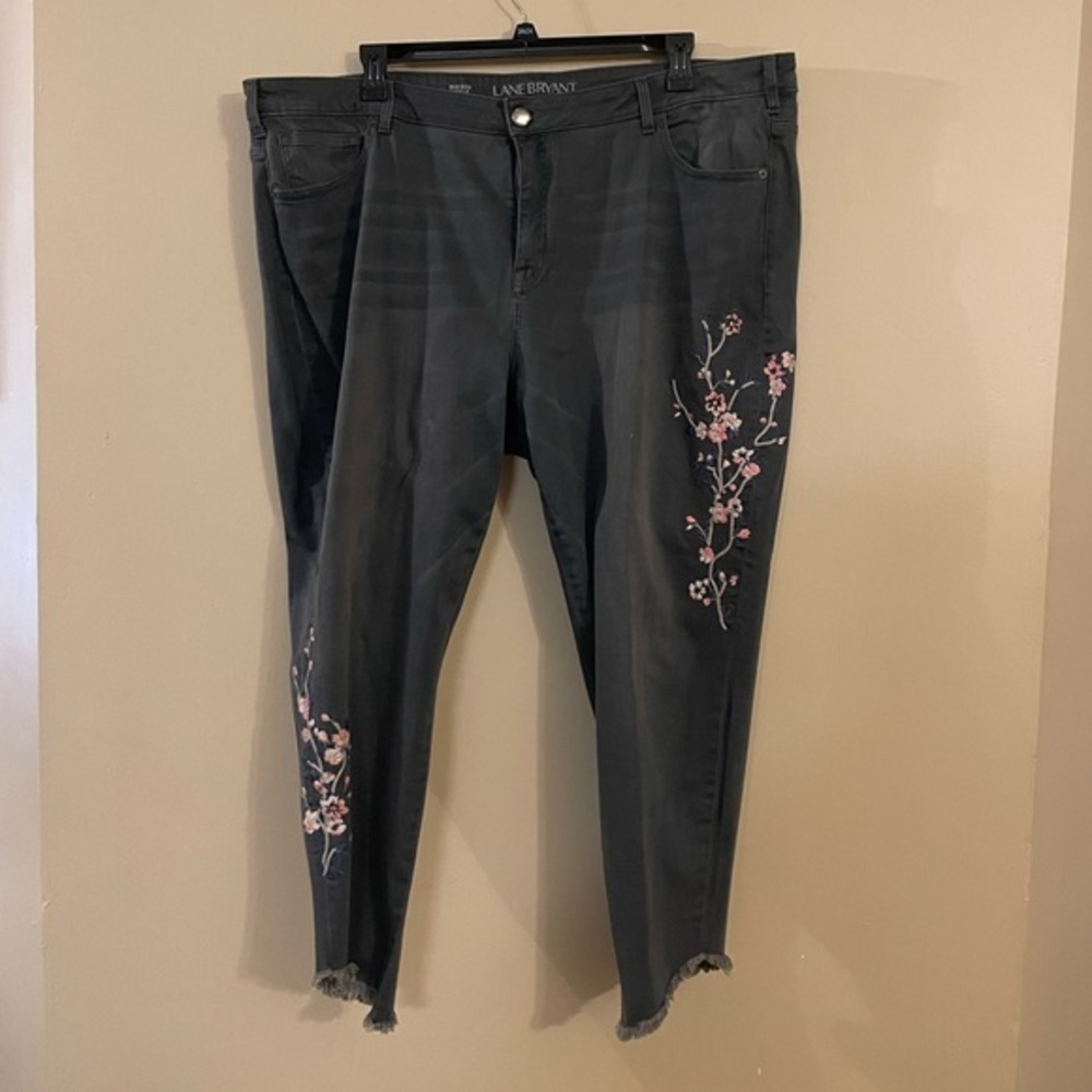 Lane Bryant Mid Rise Ankle Skinny Jean Size 26 Women Plus